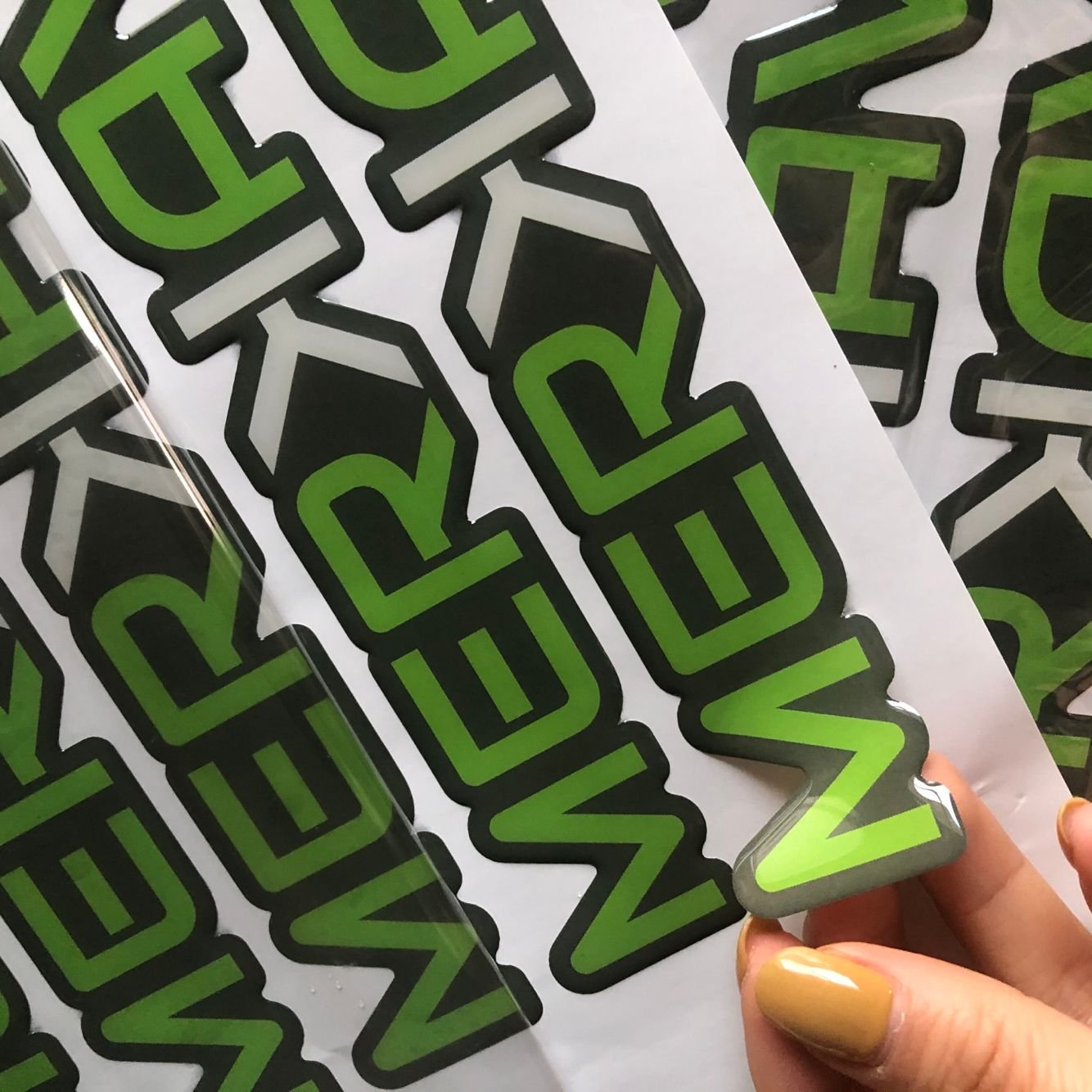 Can Add Logo UV Resist Waterproof Durable Removable PVC Decorative Cute Cartoon Print Die Cut Logo Vinyl Sticker Custom Stickers