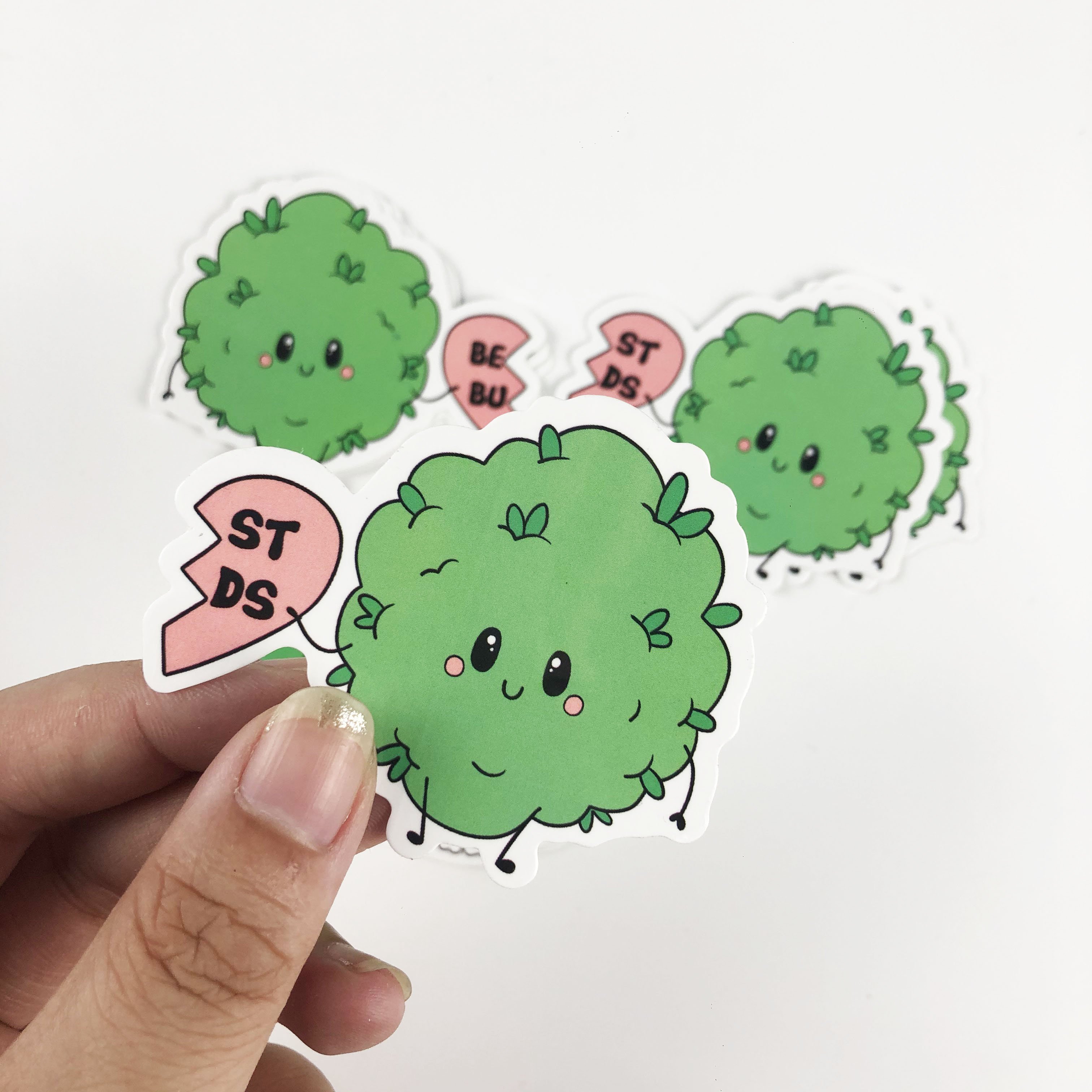 High Quality Waterproof Custom Design Printed Vinyl Stickers Decorative Dye Cut Vinyl Cartoon Stickers