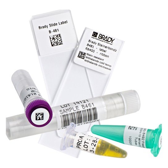 Low temperature resistant medical label sticker liquid nitrogen label sticker Test tube label