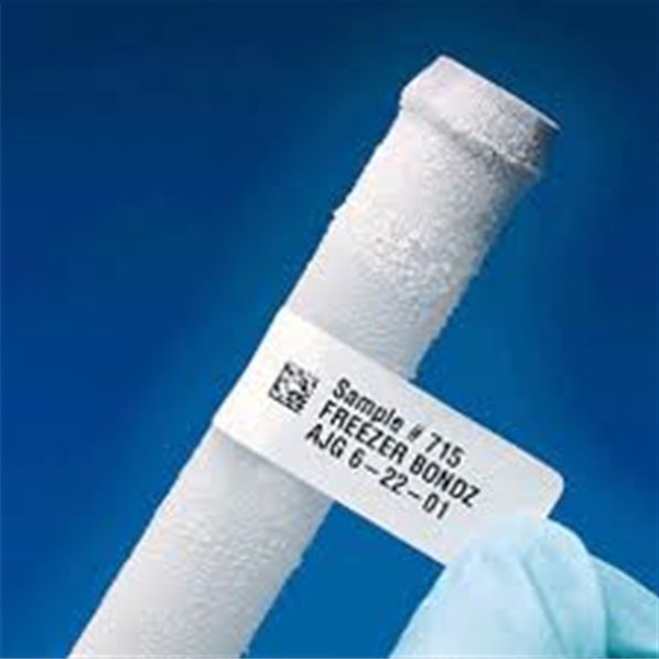 Low temperature resistant medical label sticker liquid nitrogen label sticker Test tube label