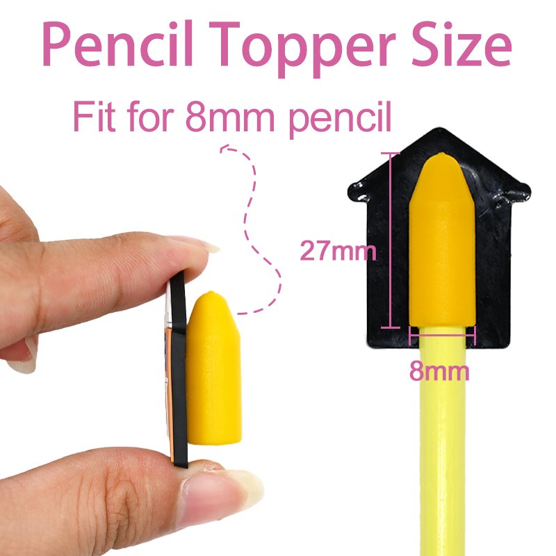 Factory Soft Pvc Pumpkin Pencil Topper Wholesale Halloween Series Cartoon Rubber Ghost Pencil Toppers Decoration For Pencil