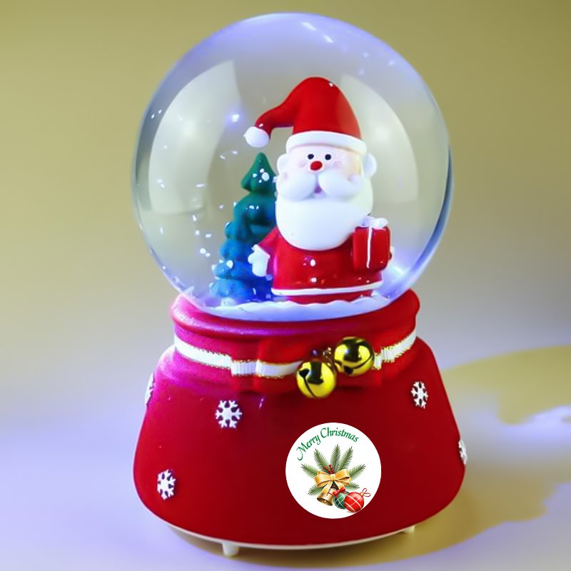 New Merry Christmas label cartoon pattern fun christmas stickers decoration label customized label stickers