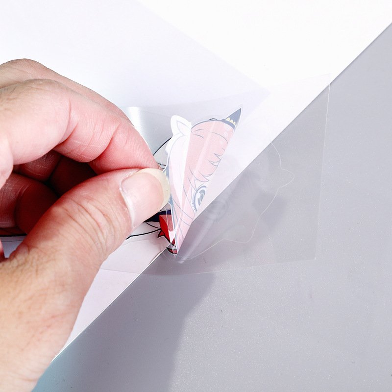 Stickers Custom Brand Logo Die Cut Vinyl Adhesive Paper Printing Waterproof Laptop Stickers Cartoon Stickers