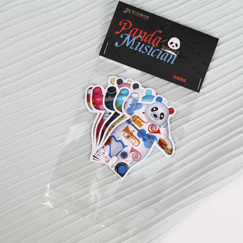 Custom LOGO printing die cut Vinyl stickers custom waterproof cartoon stickers manufacturers custom labels