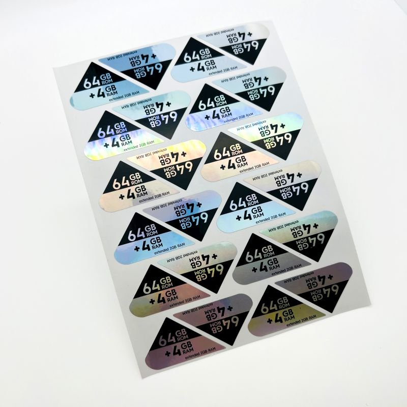 Factory Customized Sheets Die Cut Adhesive Logo Custom Sticker Waterproof PVC Vinyl Brand Advertising Sticker