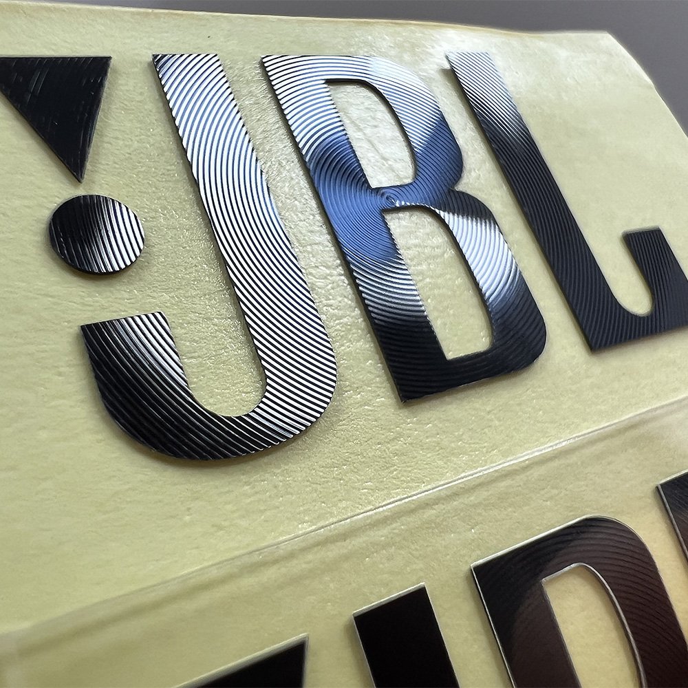 Custom Design Plastic Electroplate Chrome Front Car Logo Emblems Badges For Adhesive Car Body
