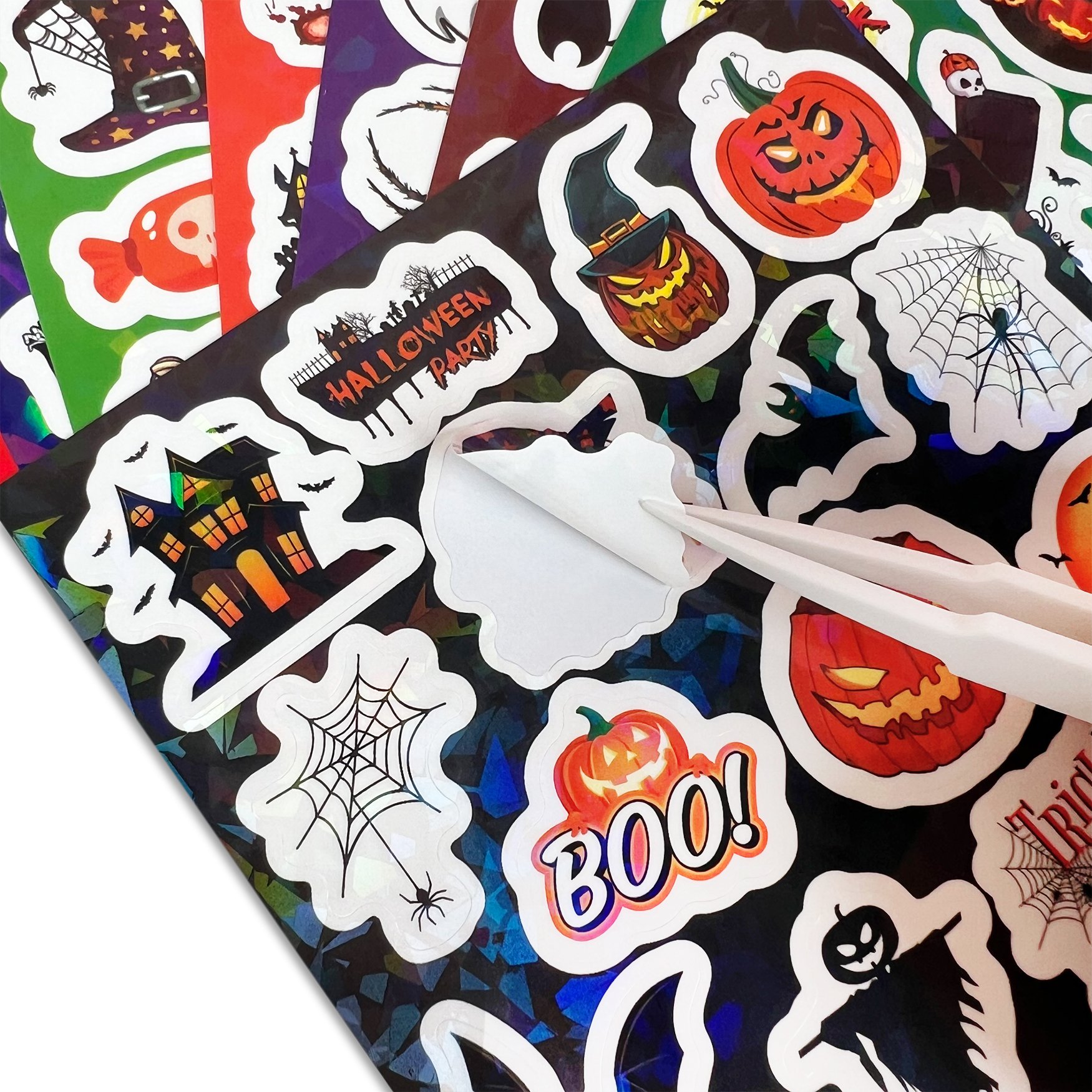 Custom Waterproof Kiss Cut Sticker Cartoon Printing Vinyl Sticker Decorative for Kids Adhesive Kiss Stickers Sheets Logo