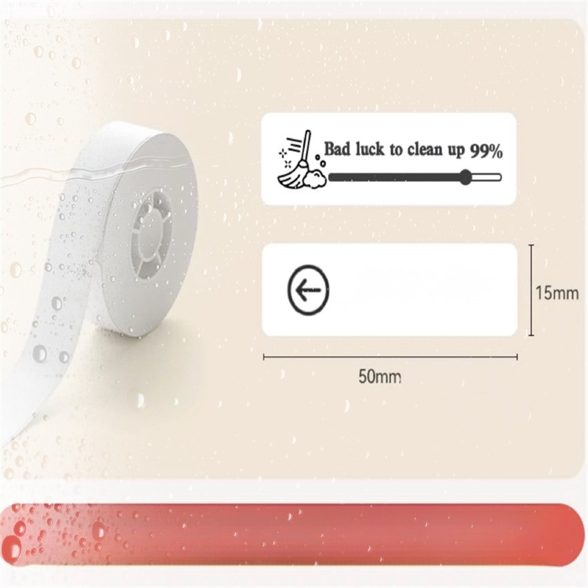 Custom Cute Animal Pattern Adhesive Sticker for Industrial Use for Machinery Rolled Packing for Gifting Label