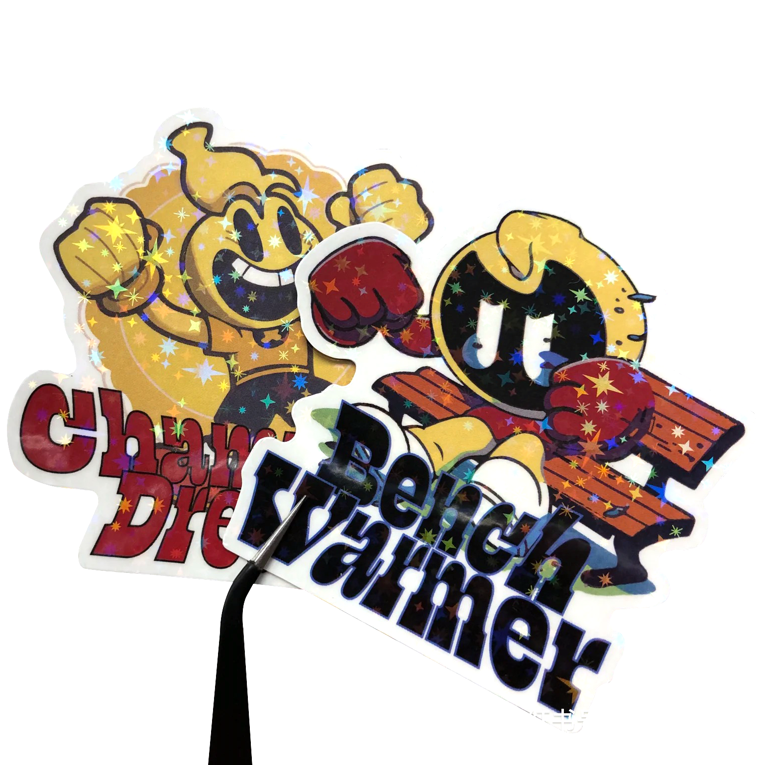 High Quality Custom Decorative Sticker Character Adhesive Metal Packaging Labels 3d Metal Cute Anime Set Cartoon Stickers
