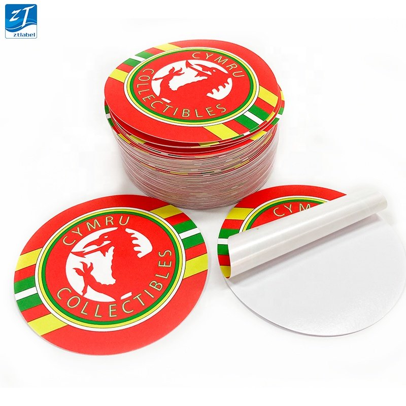 Custom Die Cut Vinyl Stickers Printing, Adhesive Waterproof PVC Label Company Logo Design Holographic Cartoon Stickers