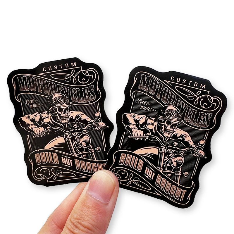 Custom Manufacturer's Personalized Outdoor Waterproof Adhesive Reusable Sticker Die Cut Logo Labels Helmet Packaging Labels