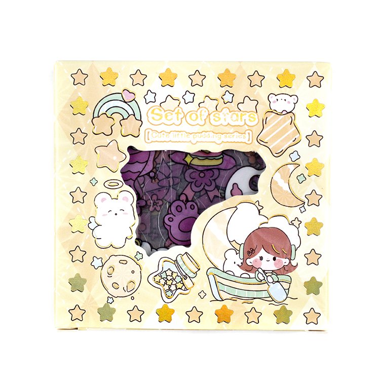 Cute Decoration Cartoon Sticker,custom waterproof vinyl sticker sheets for kids