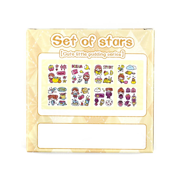 Cute Decoration Cartoon Sticker,custom waterproof vinyl sticker sheets for kids