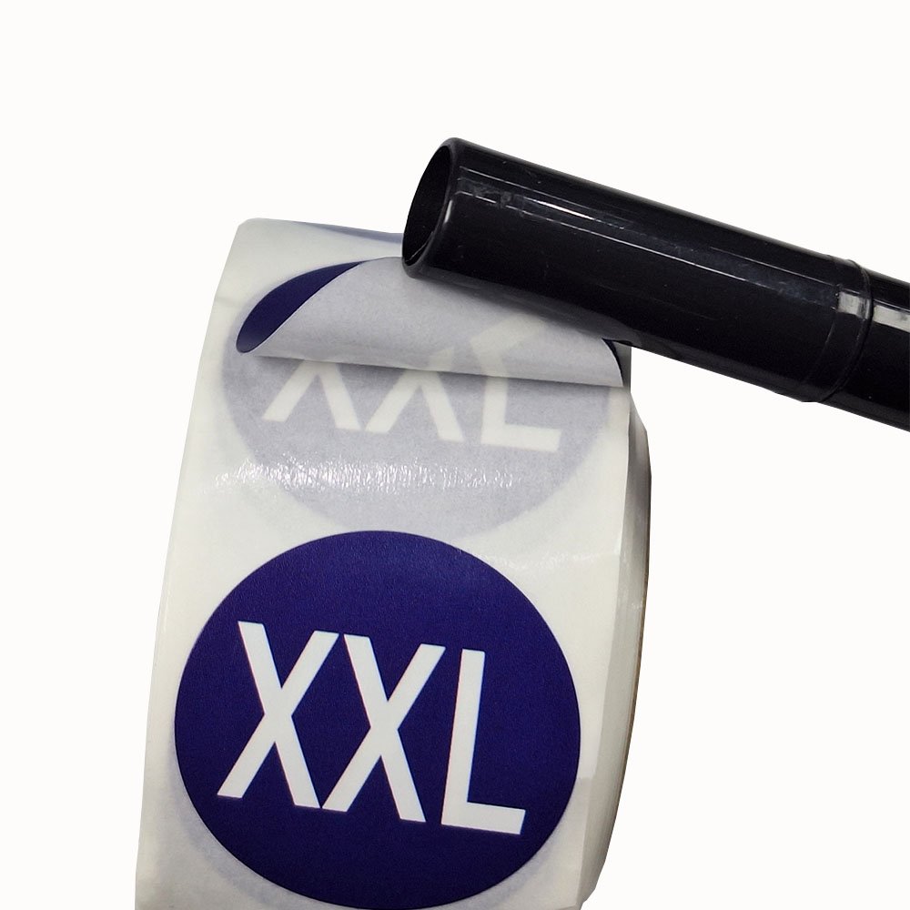 Custom Personalized Packaging Printing Logo Adhesive Label Making Vinyl Waterproof Round Size Stickers