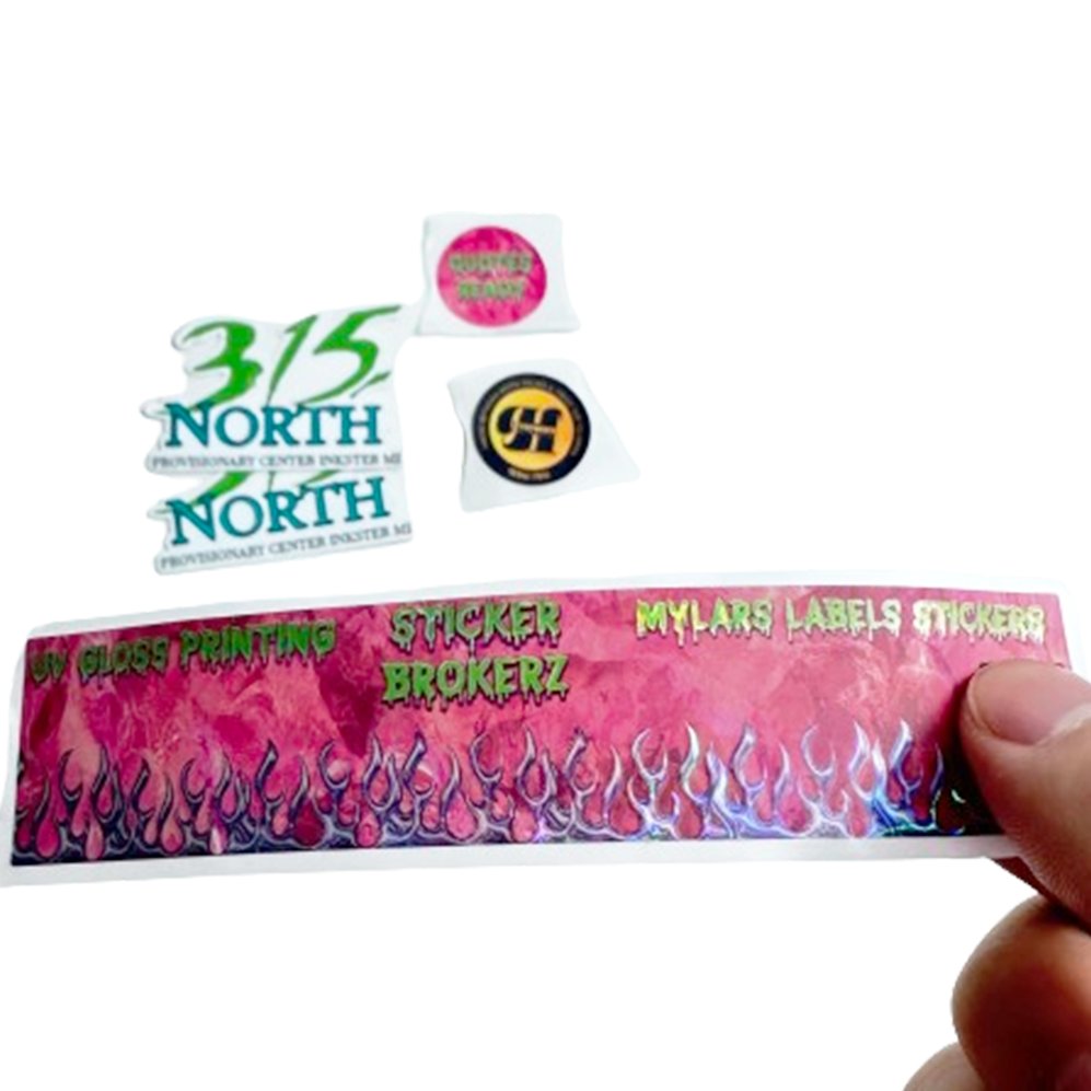 Custom Printing Die Cut Vinyl Stickers Adhesive Waterproof PVC Label Company Logo Design Cartoon Stickers