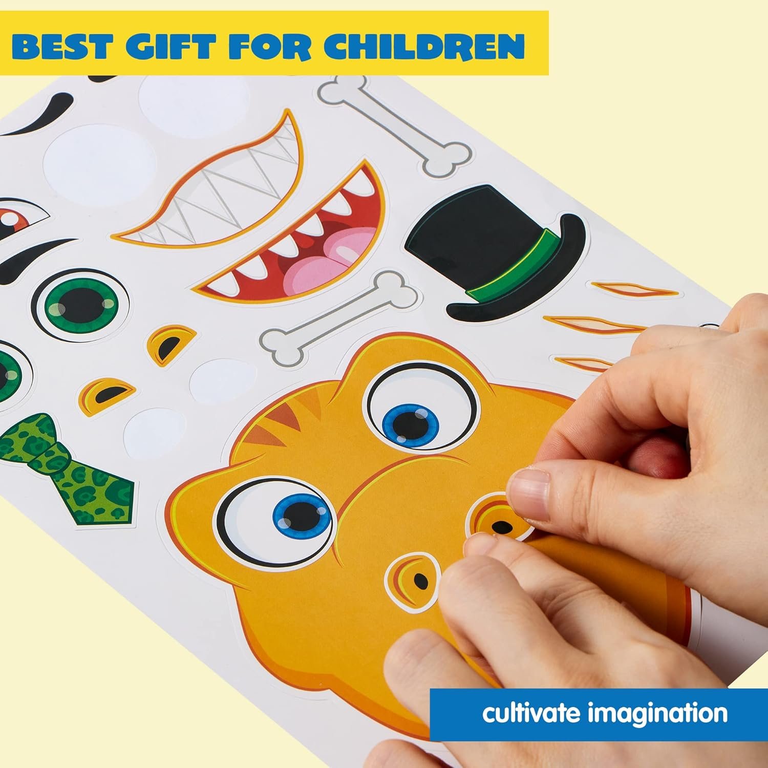 Customized Fantastic Fall Theme Party Supplies Crafts Cartoon Stickers Sheet Factory Distribution Children's Fun Low Prices