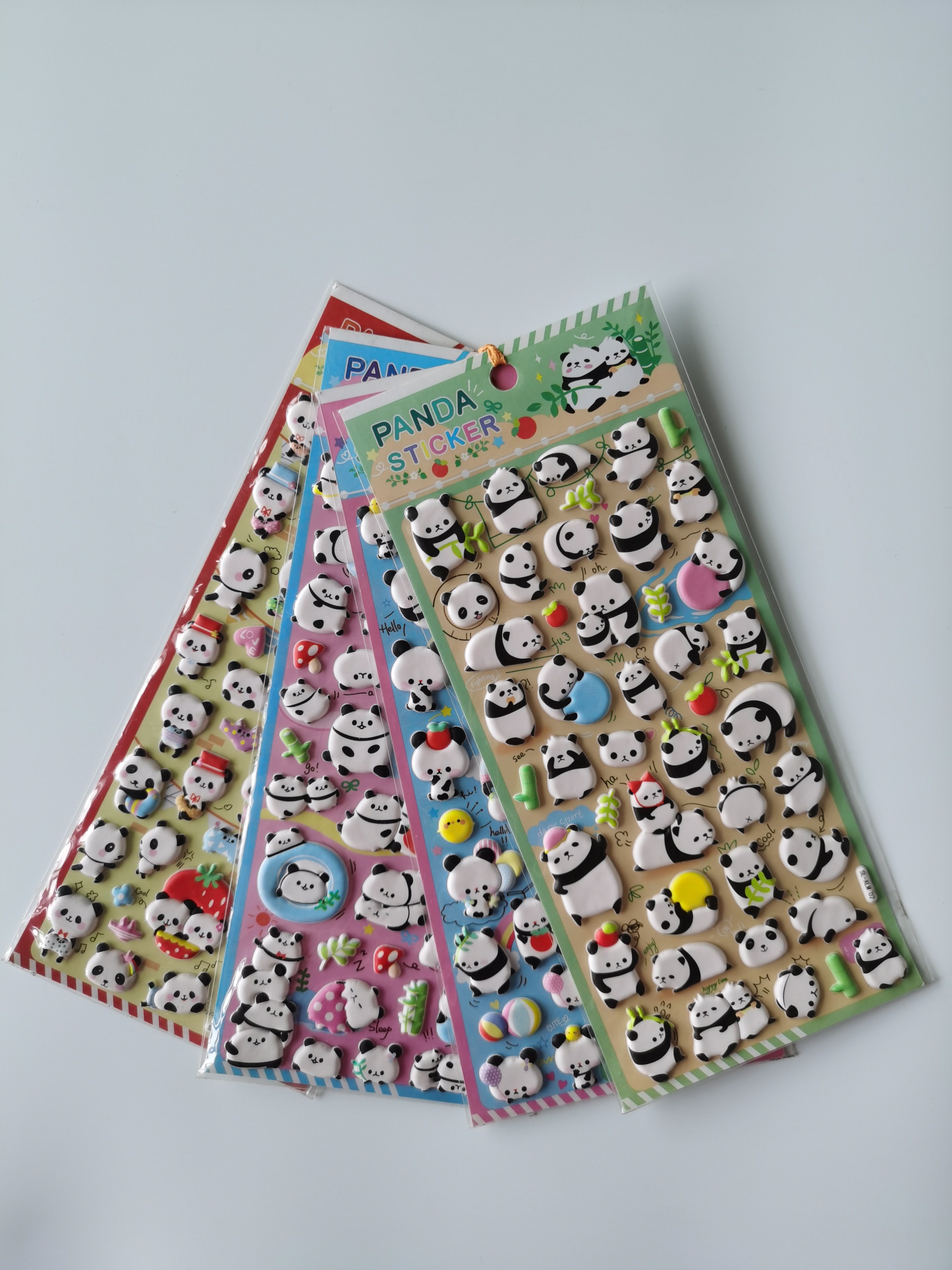 Customize Wholesale Foam Cotton Sticker DIY Cute Cartoon Animal Pattern Kid Stationery Foam Sticker