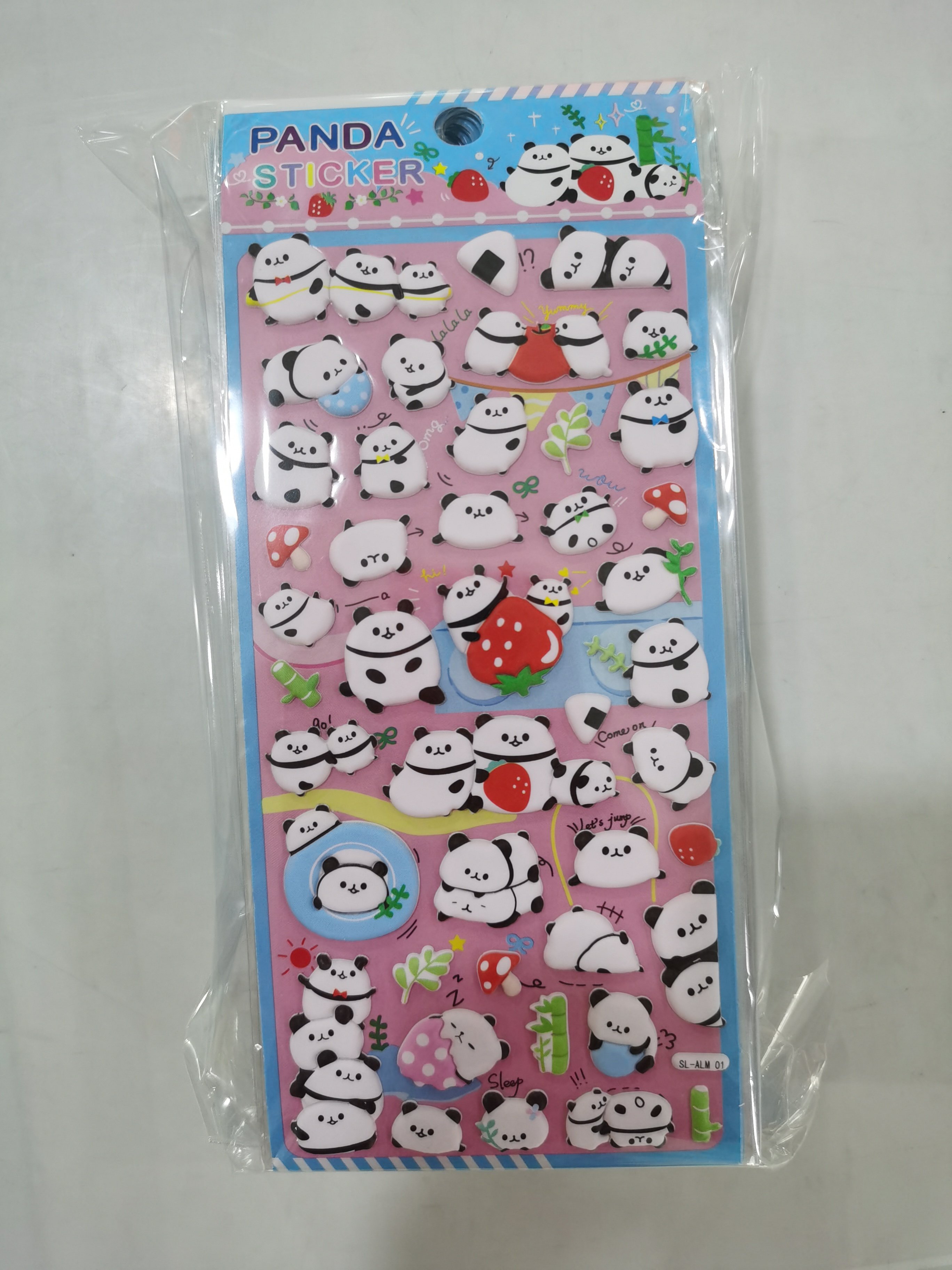 Customize Wholesale Foam Cotton Sticker DIY Cute Cartoon Animal Pattern Kid Stationery Foam Sticker