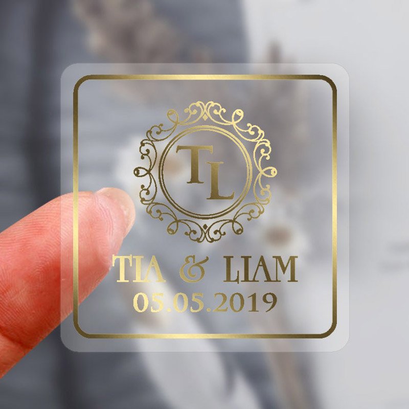 Custom printing heat transfer stickers vinyl color uv resistance transparent logo sticker adhesive uv transfer label sticker