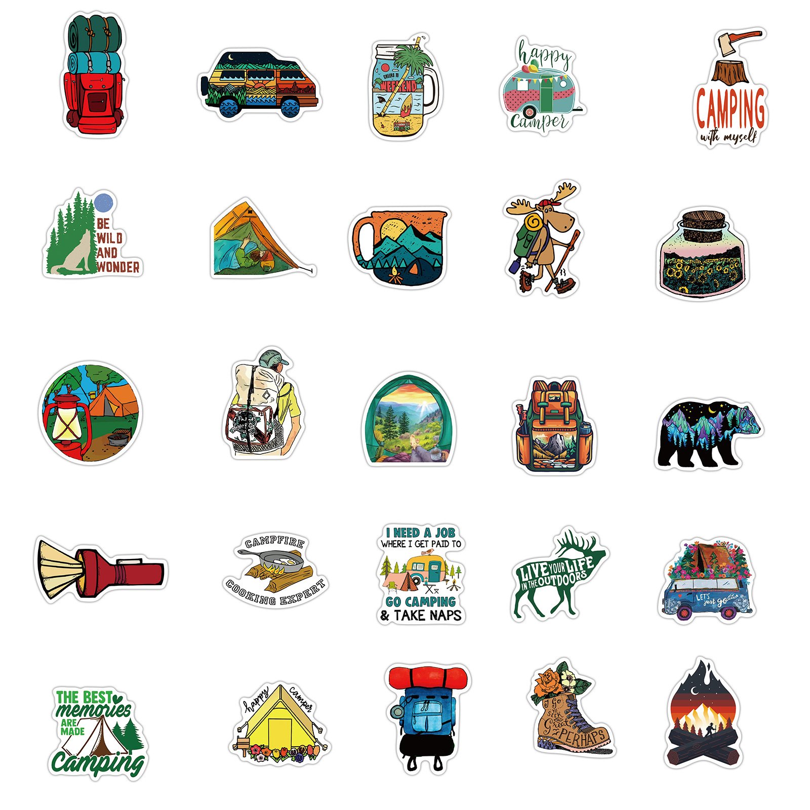 Custom LOGO printing die cut Vinyl stickers custom waterproof cartoon stickers manufacturers custom labels