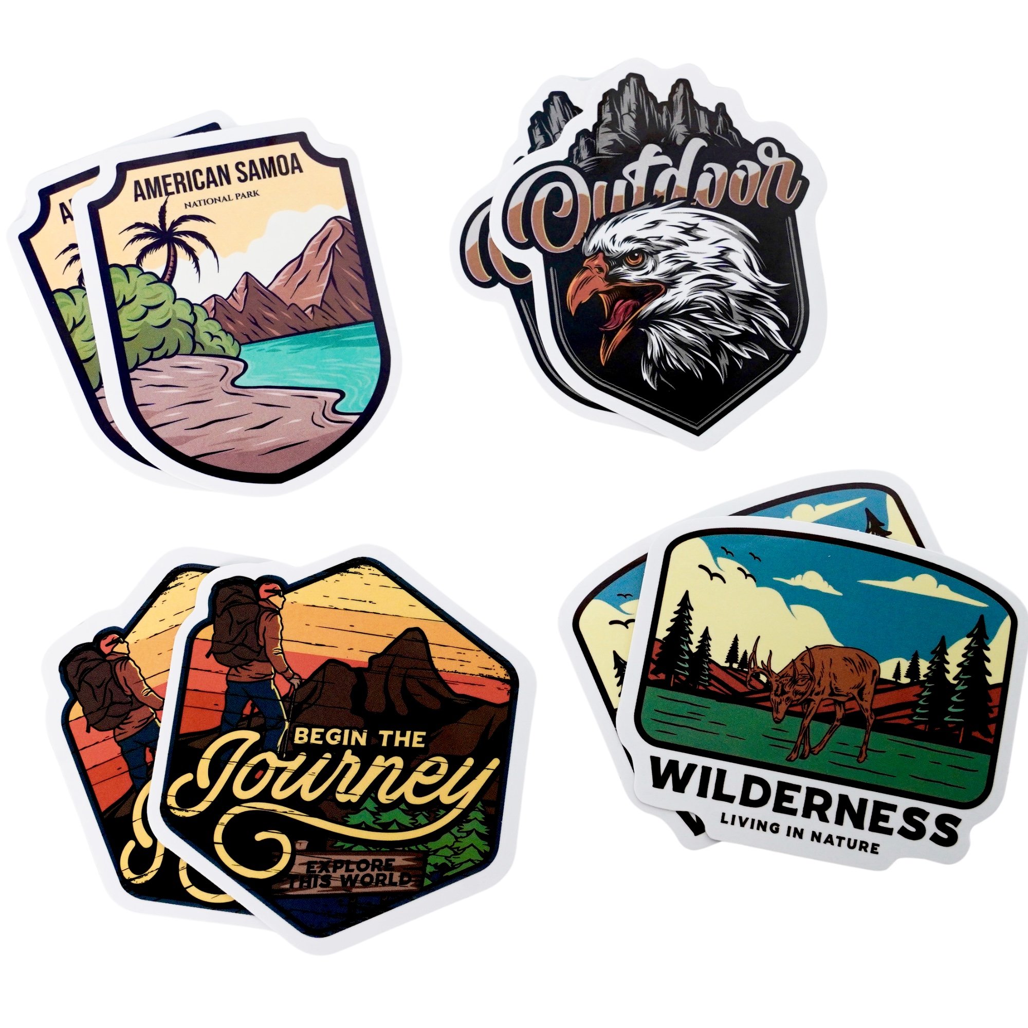 Custom Printing Self-Adhesive Waterproof Sticker PVC Label Die Cut Vinyl Stickers Custom Logo Sticker