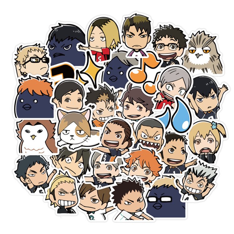 Custom Logo Printing Waterproof Vinyl Stickers Cartoon Adhesive Paper Label Sticker for Kid