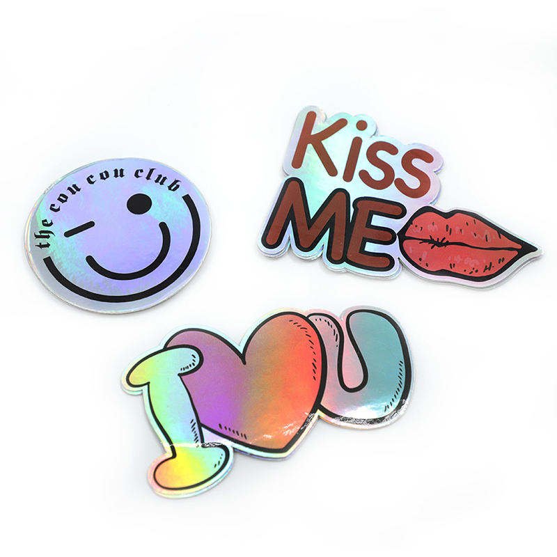 Custom Sticker Cartoon Sticker Diecut Protection Uv Waterproof High Quality Laptop Sticker