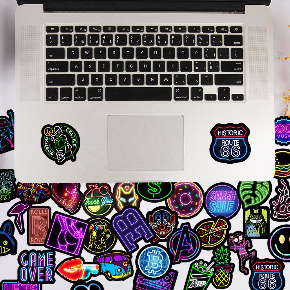 50pcs Hot Selling Cartoon Stickers Waterproof Decorative Skateboard Luggage Laptop Animation Rugrats Go Wild Stickers