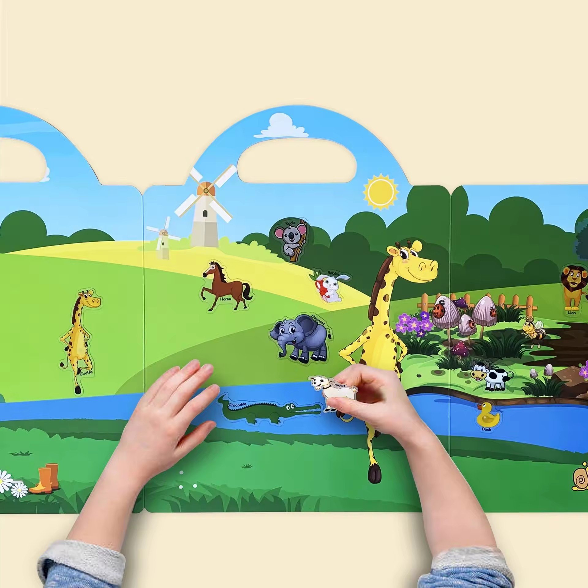 Children cartoon sticker books reusable space style jelly stickers book washable vinyl kids sticker book