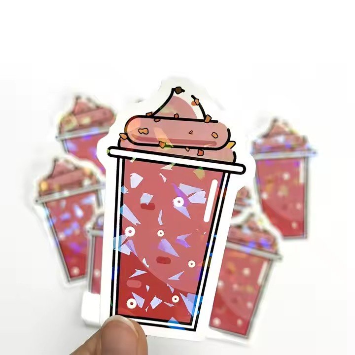 Free Proofing Custom Waterproof Printing Logo Packaging Vinyl Die Cut Labels Sticker