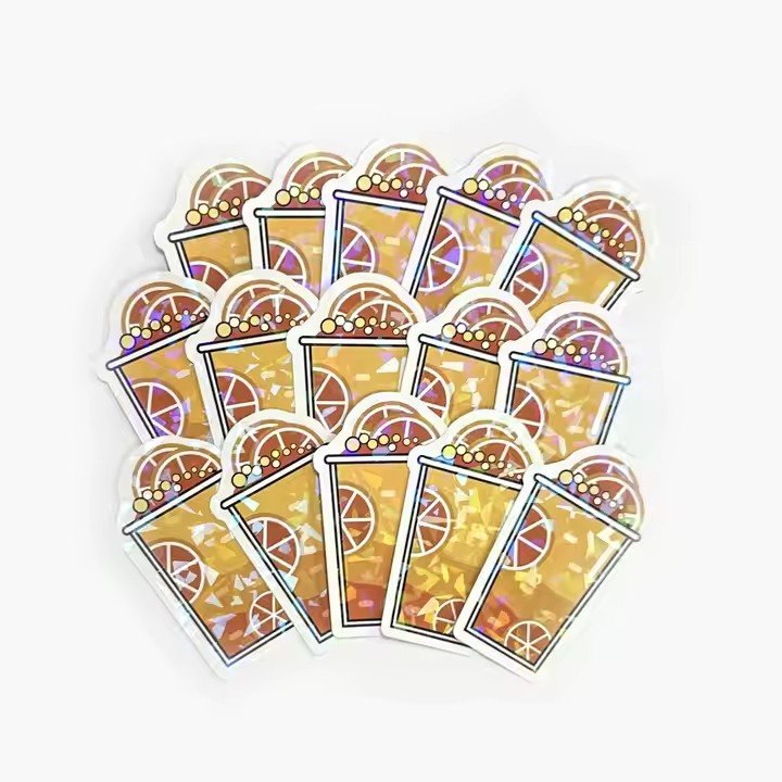 Free Proofing Custom Waterproof Printing Logo Packaging Vinyl Die Cut Labels Sticker