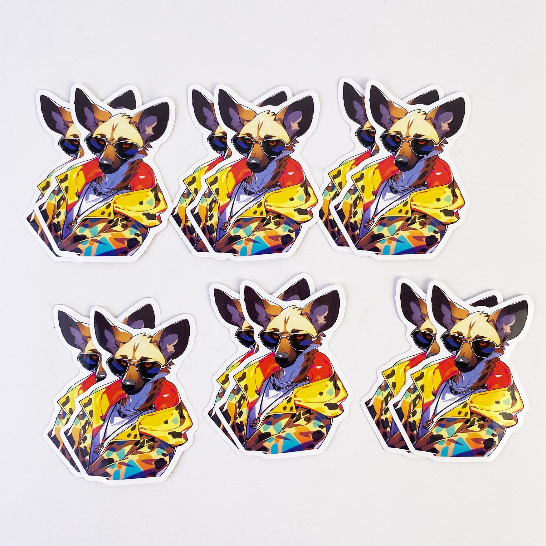 Custom UV Resistant Vinyl PVC Bumper Die cut Sticker Durable Waterproof Self Adhesive Logo Label Outdoor Car Stickers