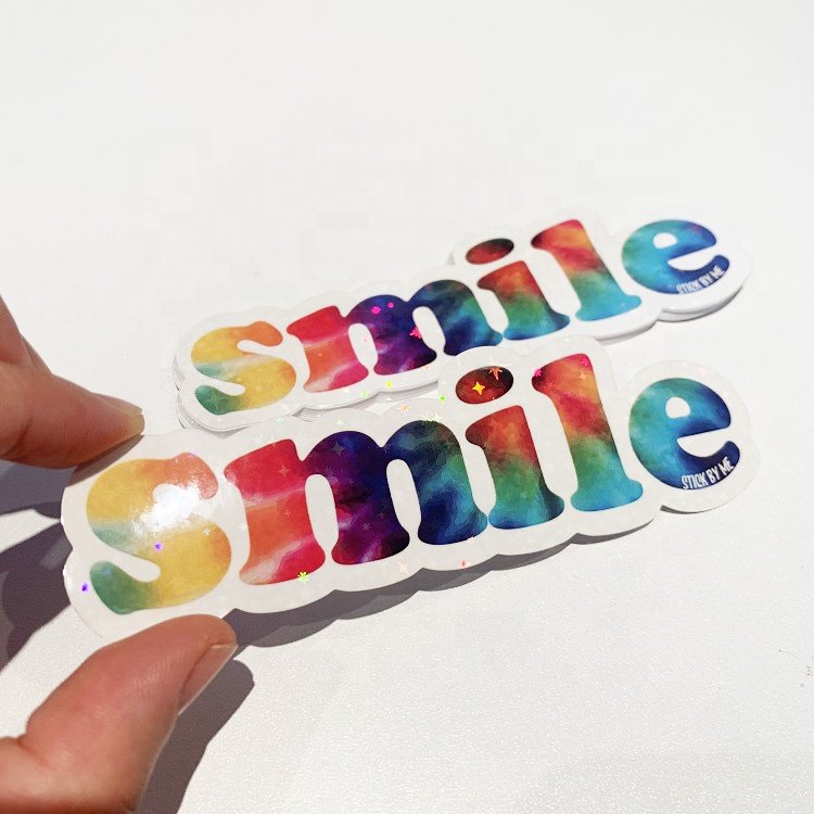 Custom Waterproof Dishwasher Safe Printing Promotion Self Adhesive Vinyl PVC Die Cut Stickers