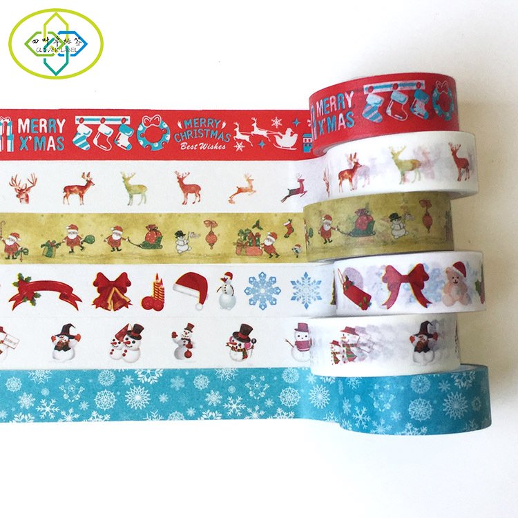 Christmas decorative washi tapes for holiday