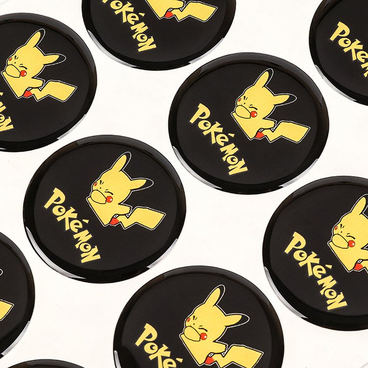 Best Price Waterproof Epoxy Resin Dome Sticker Custom Logo Pvc Drip Molding Adhesive Cartoon Stickers