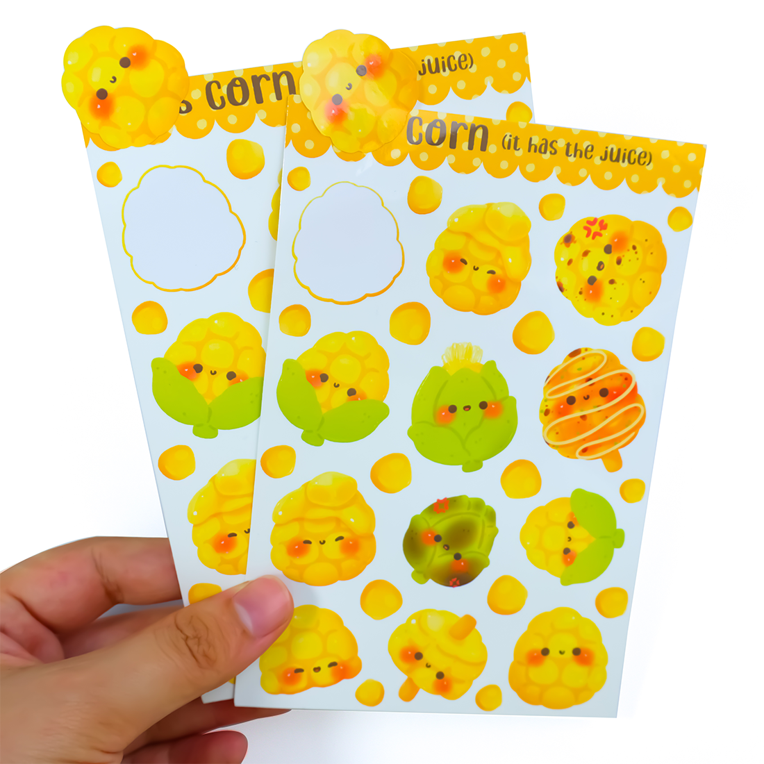 Customized Vinyl Sticker A4 A5 A6 Full Color Printed Waterproof Self-Adhesive Custom Logo Kiss Cut Sticker
