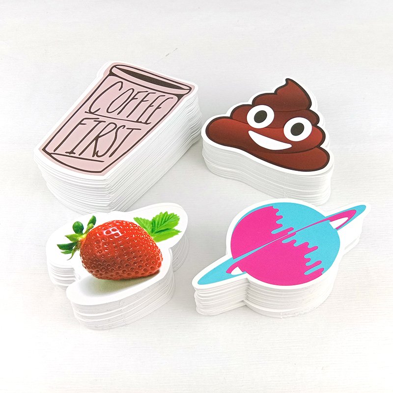 Custom Vinyl Sticker Die Cut Sticker Sheet Glossy Lamination