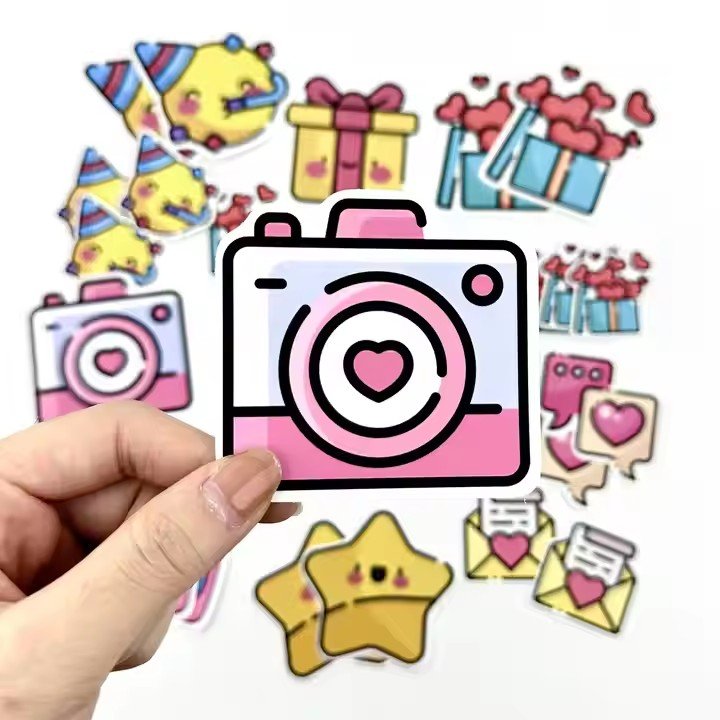 Custom Private Packaging Label Product Sticker Printing Adhesive Brand Logo Waterproof Vinyl Label Sticker