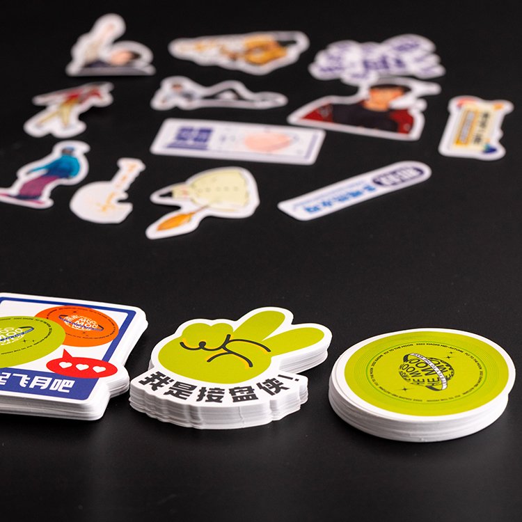 Self Adhesive UV Waterproof Cartoon Sheets Sticker Anime PVC Label Custom Logo Die Cut Kids Toy Vinyl Stickers