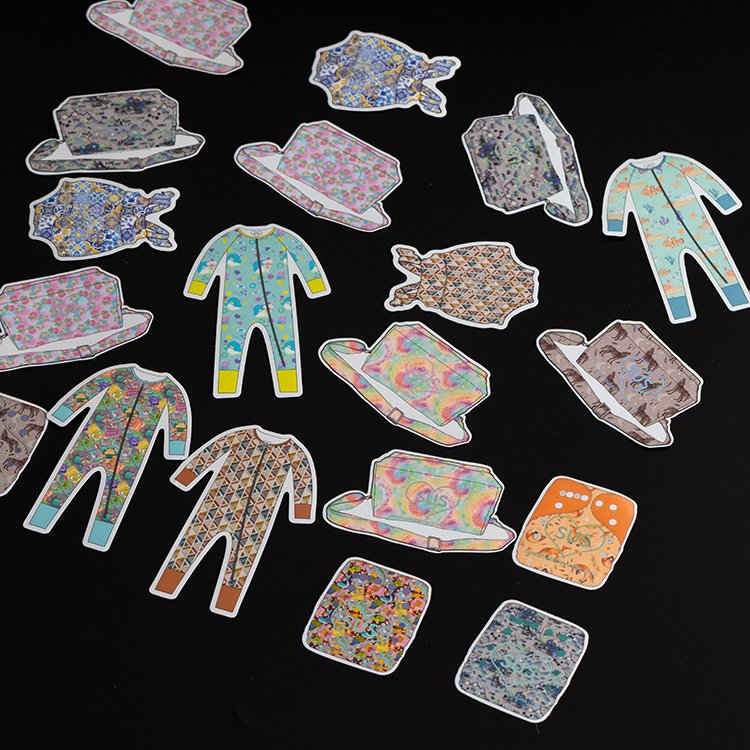 Self Adhesive UV Waterproof Cartoon Sheets Sticker Anime PVC Label Custom Logo Die Cut Kids Toy Vinyl Stickers