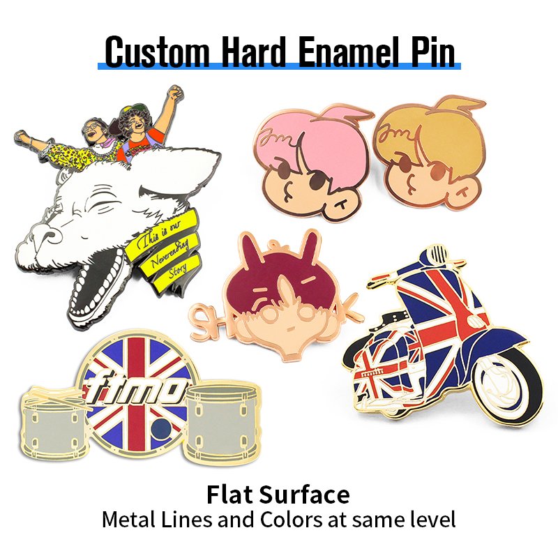 Lapel Enamel Pin Manufacturer Soft Enamel Cartoon Cute Custom Logo Design Metal Souvenir Metal Lapel Pin Badges With Safety Pin