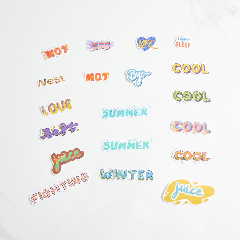 Custom Waterproof Sticker, Personalized Clear Sticker Sheets Kiss Cut Transparent Sticker Clear Sheet