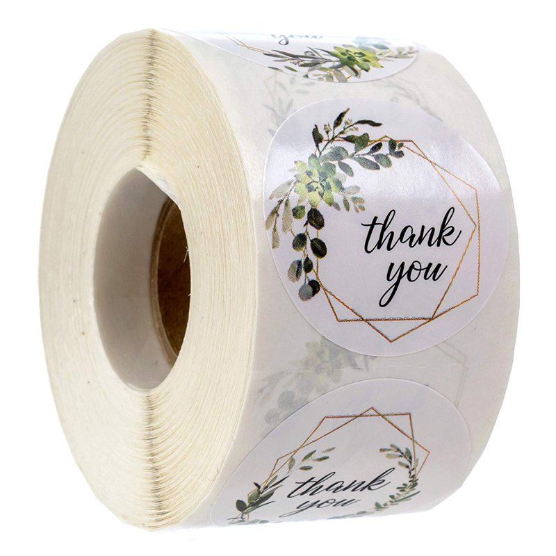 Factory Price Clear Thank You Stickers Custom Wall Transparent Stickers