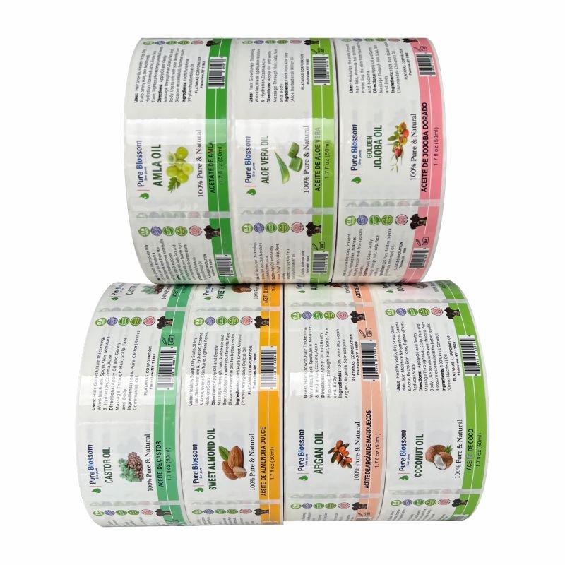 wholesale stickers personalized honey jar biodegradable sticky stickers Custom stickers For food containers bottles glass