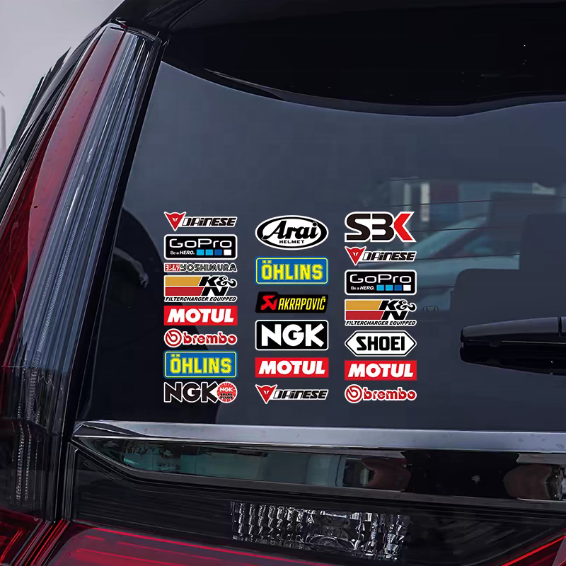 custom Car Stickers with logo outdoor UV Resist car Decals Weatherproof Vehicle decals Transfer sticker for Car Body Window
