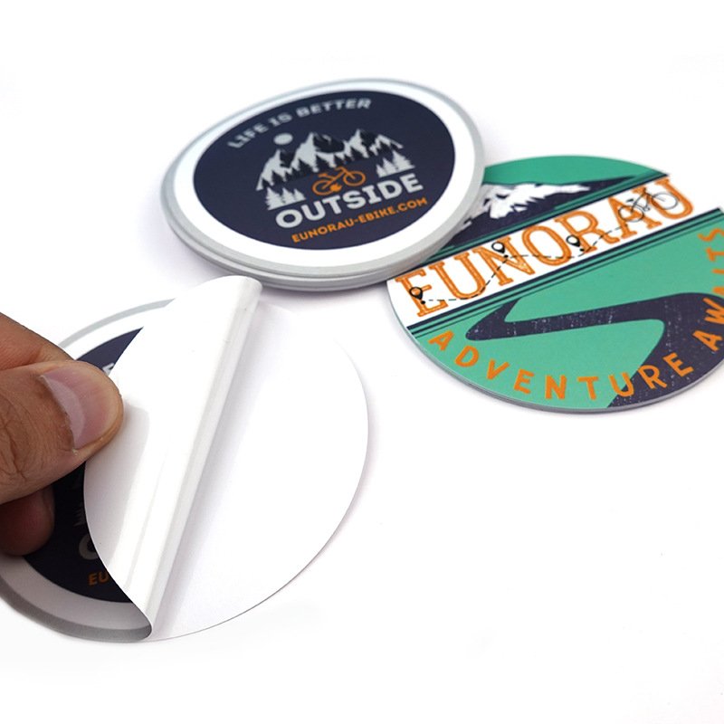 China Wholesale Adhesive PVC Custom Die Cut Vinyl Stickers Printing,Waterproof Cute Logo Design Cartoon Sticker
