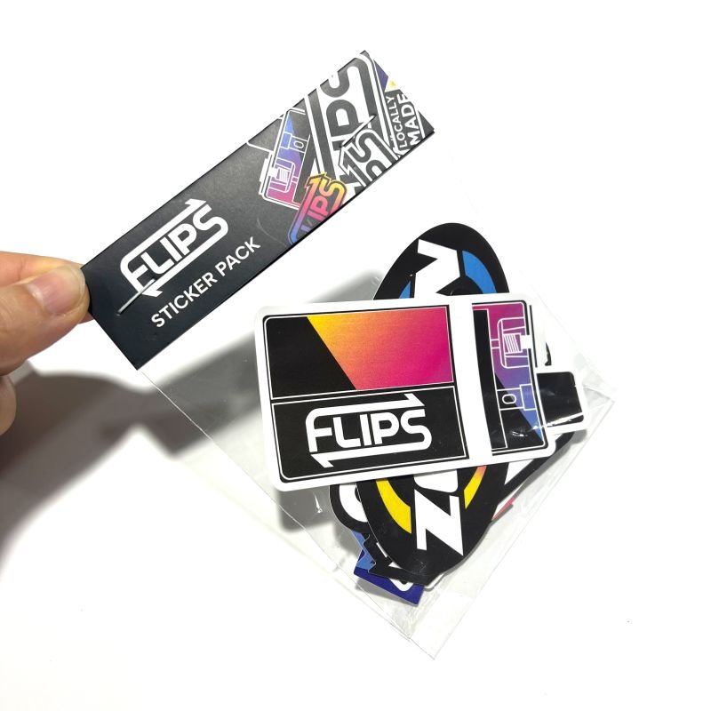 Company Brand Advertising Custom Pack Sticker High Quality Sticker with Packages Promotional Sticker