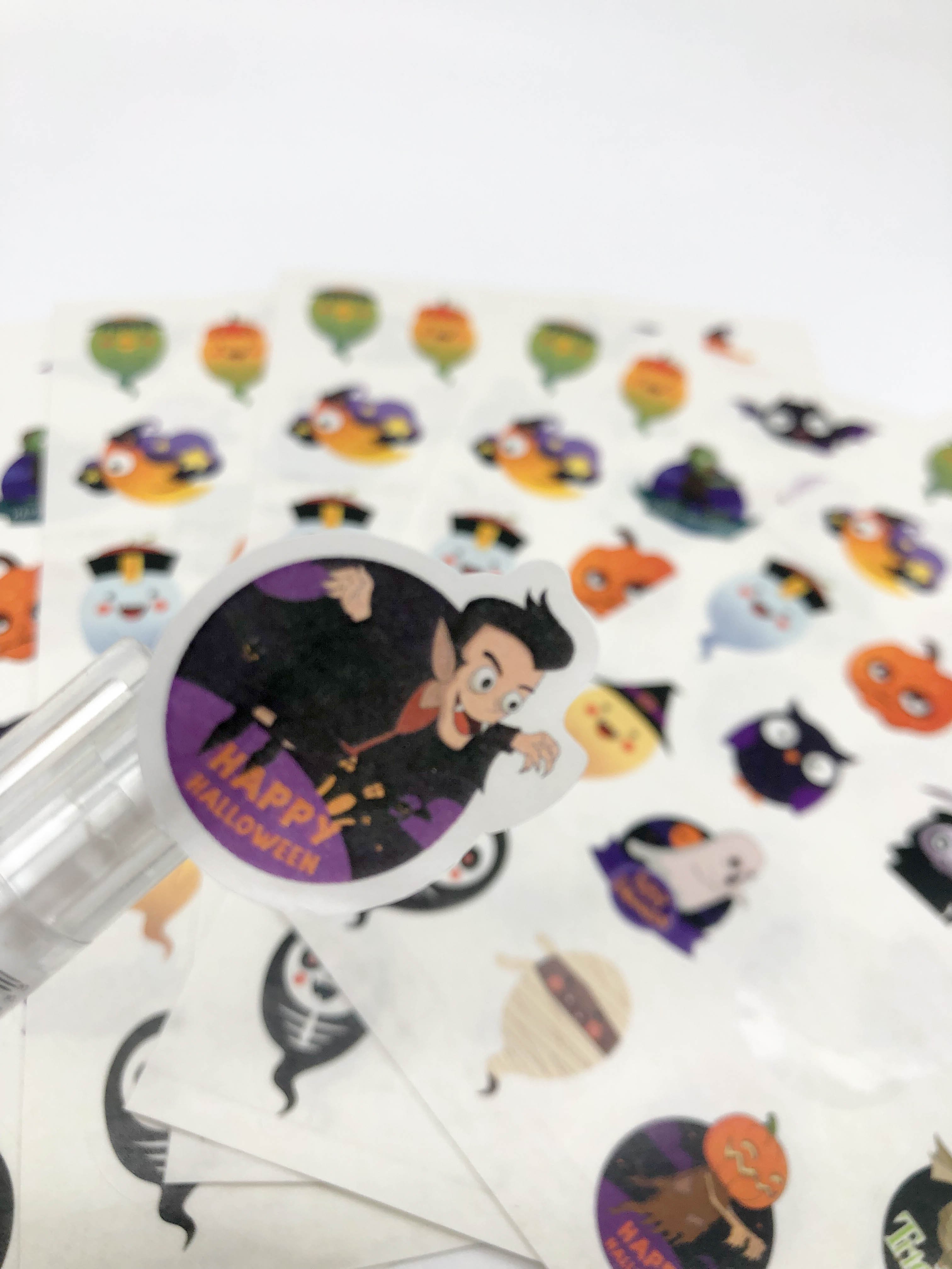 Printing Christmas And Halloween Parties Custom Cartoon Stickers Paper Factory Supply Entertainment Low Prices Attract People