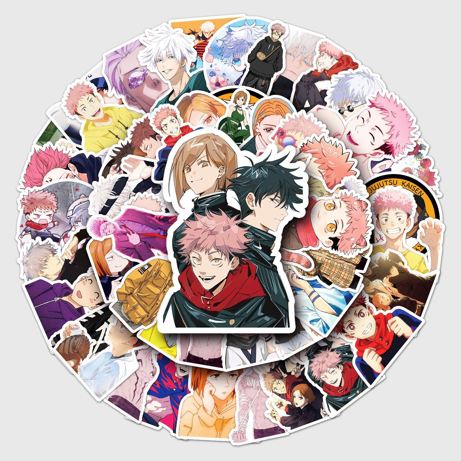Popular Waterproof Environmentally Decorative Sticker Cartoon Anime Characters Stickers For Gift