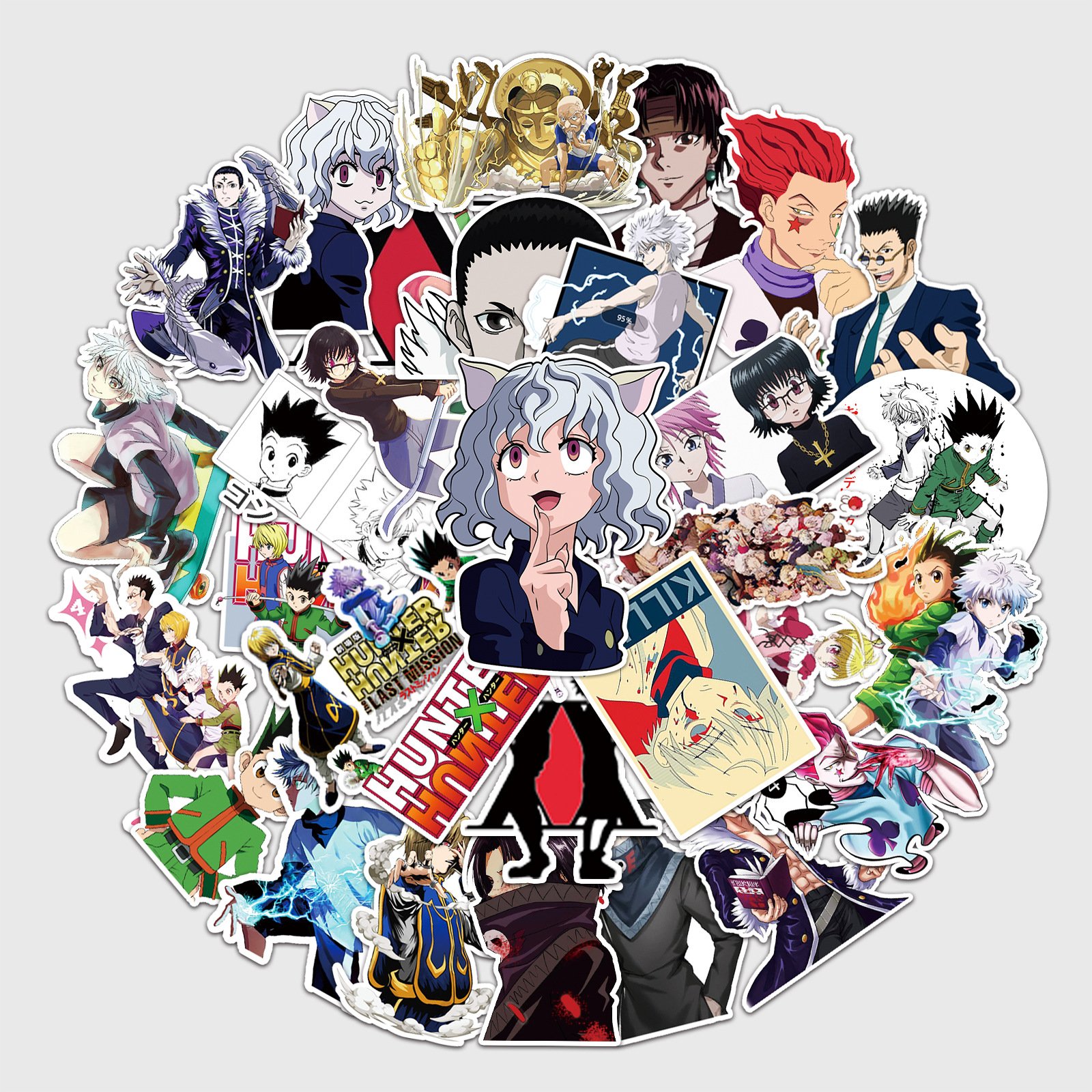 Popular Waterproof Environmentally Decorative Sticker Cartoon Anime Characters Stickers For Gift